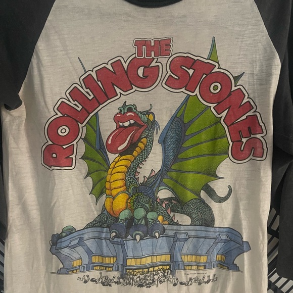 Rolling Stones Vintage Baseball T - Picture 3 of 5